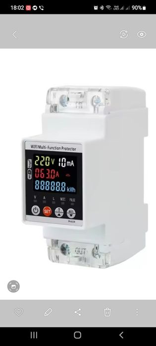 Защитное реле от перепадов напряж Tomzn  смарт wifi