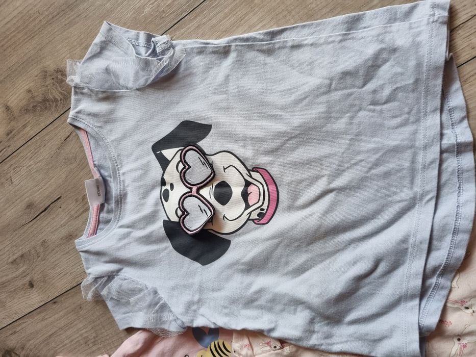 Koszulki rozm 110-116 (4szt)