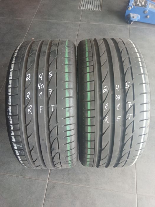 2 pneus 245 40 r17 Rft Bridgestone