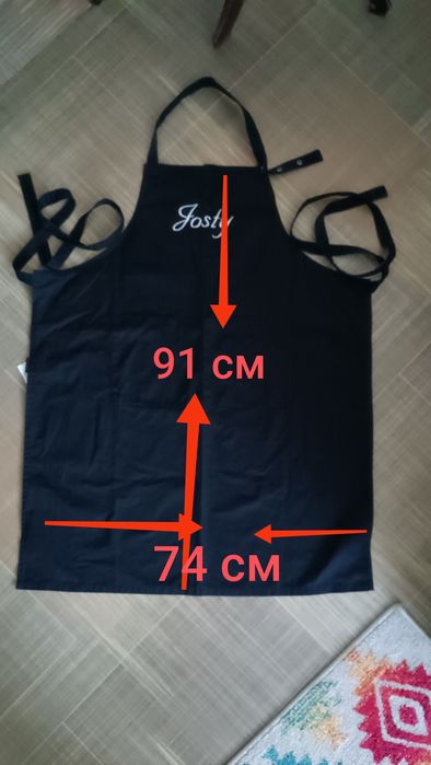 Фартук официант/бармен". Короткий и длинный.