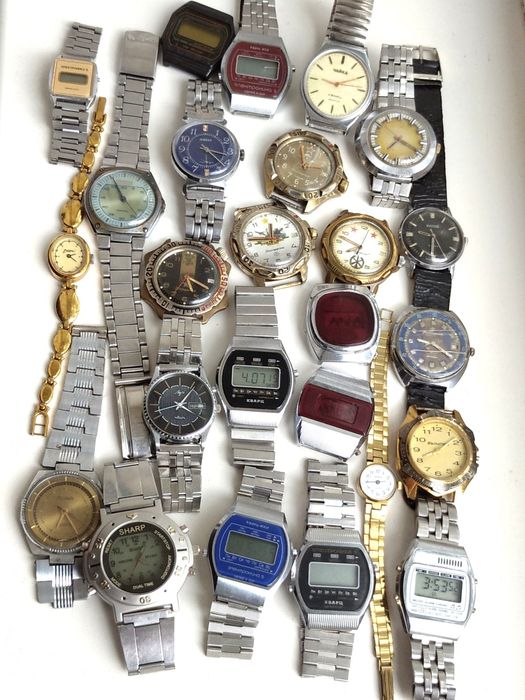 Часы СССР Механика, Электроника, Кварц