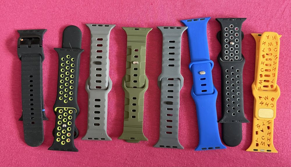 8 szt paski do Apple Watch 42/44/45 mm