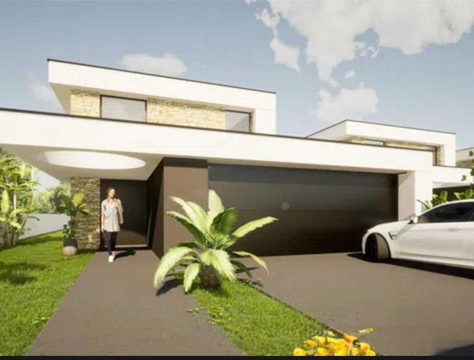 Moradia independente T3+1 | Em construção | Arquitetura moderna | Terreno de 1.537 m²