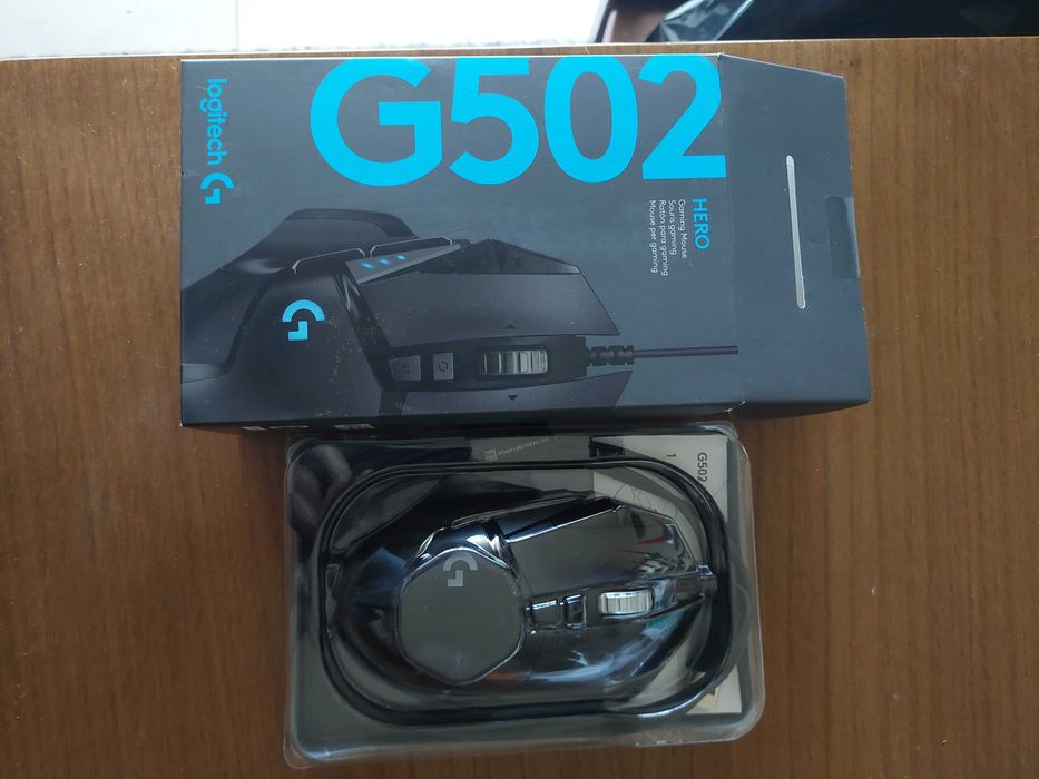 Rato Óptico Logitech G502 HERO 25600DPI Gaming Preto