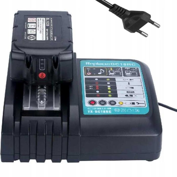 Ładowarka baterii dotyczy akumulatora MAKITA 14.4 - 18 V