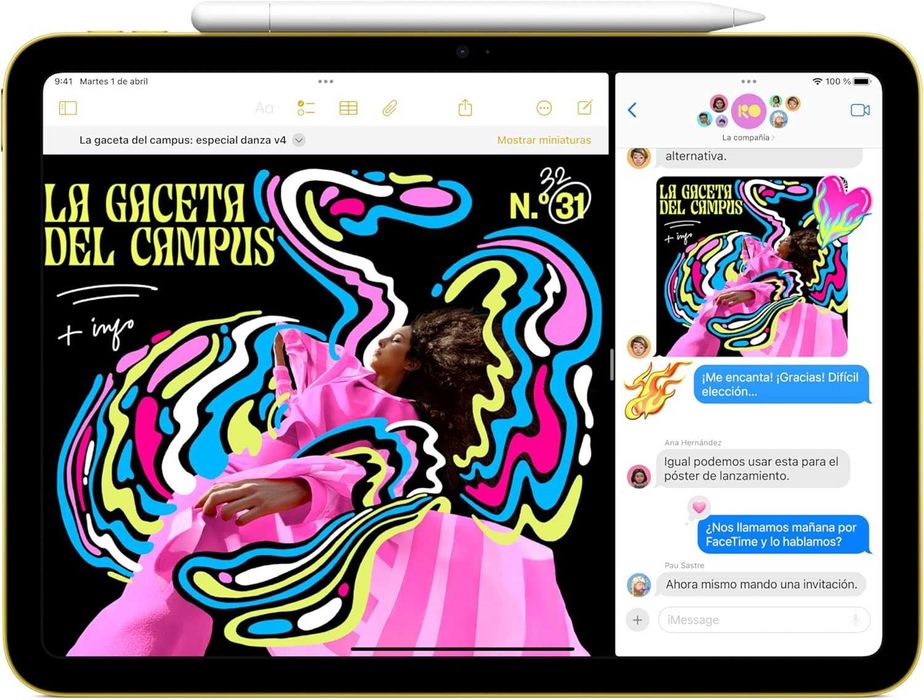 Apple iPad de 11 polegadas: Chip A16, Modelo de 11 polegadas