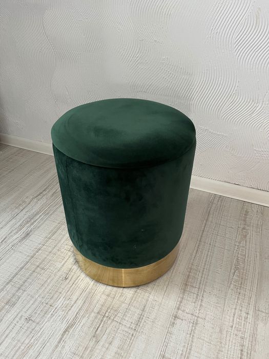 Pufa zielona i złota