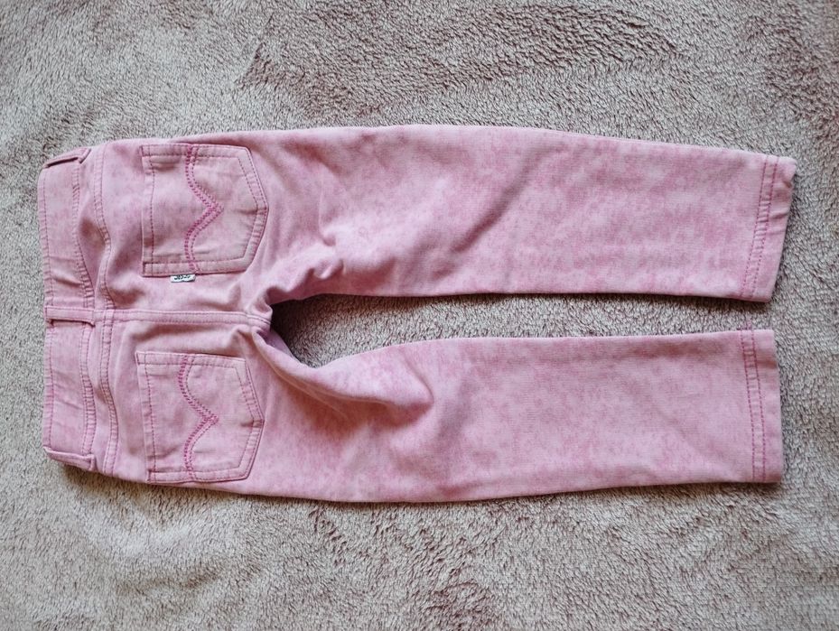 Levi's Legging różowe marmurkowe legginsy spodnie 86