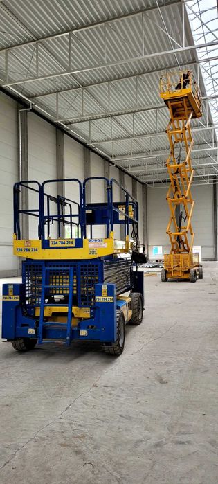 Wynajem podnośników koszowych i nożycowych