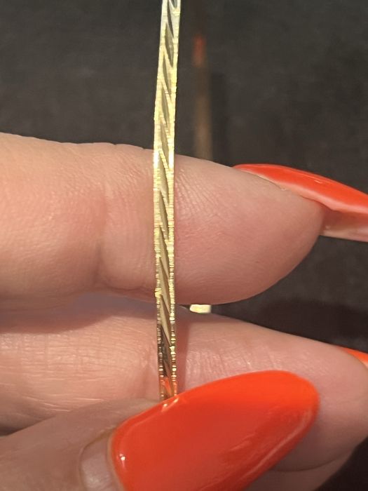 Bransoletka sztywna zloto  585