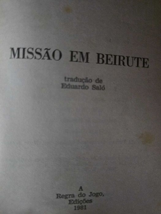 Missão em Beirute - Ray Alan