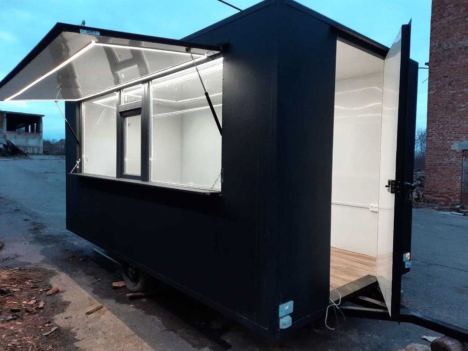 Торговий причіп купава торговый прицеп маф кавярня фудтрак 2х4