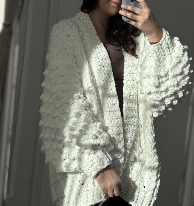 Кардиган, плюшевий кардиган