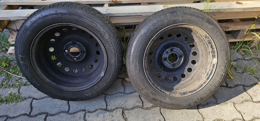 Felgi stalowe 15" 2sztuki  plus gratis opony
