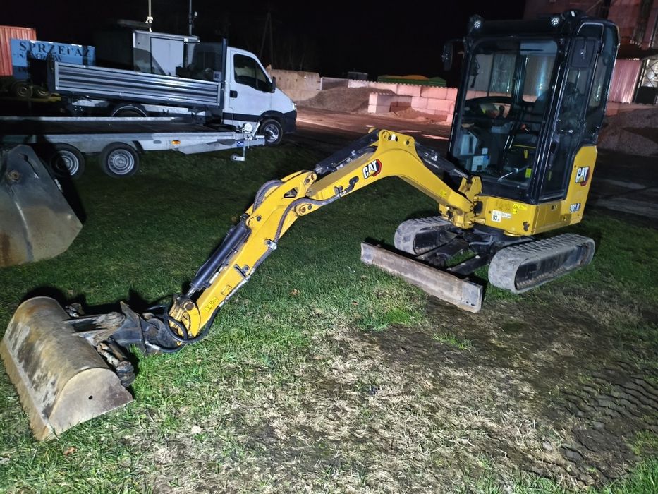 Usługi minikoparka 2 tonową.