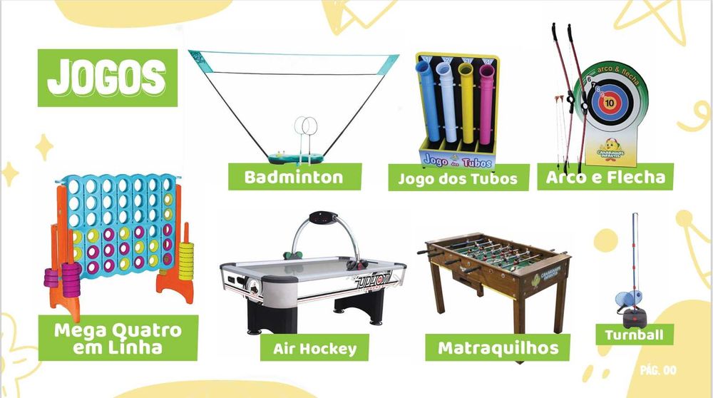 Insufláveis - Animação