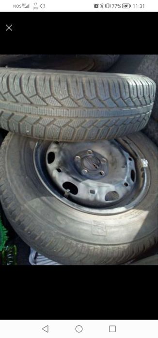 Pneus+Rodas R 14 Ótimo estado