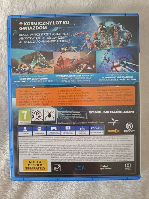 Starlink: Battle for Atlas PS4 – Duży Zestaw Co-op (3 Statki + Bronie)