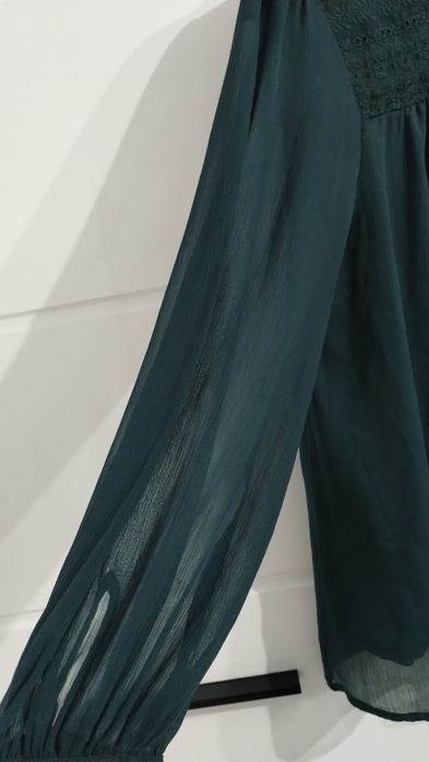 Bluzka,tunika zielona  H&M 44