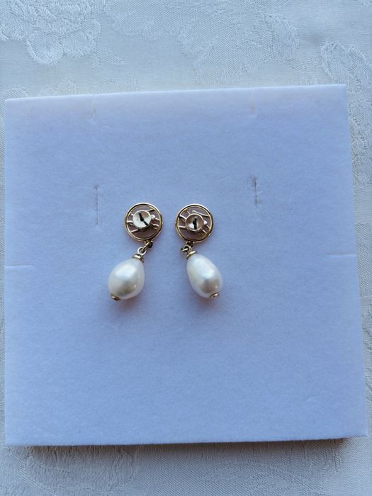 Wiszące kolczyki Karl Lagerfeld