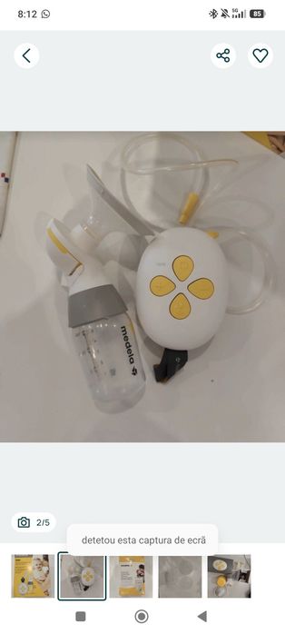 Vendo bomba medela