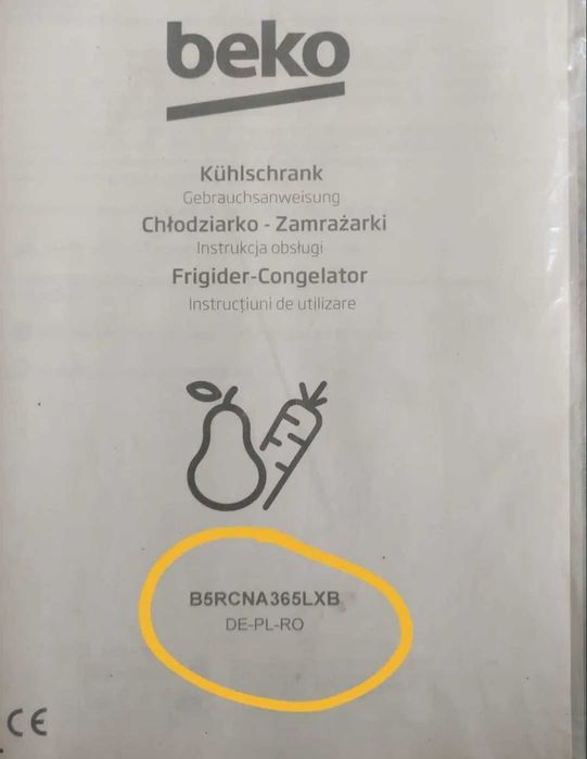 Lodówka Beko, jak nowa