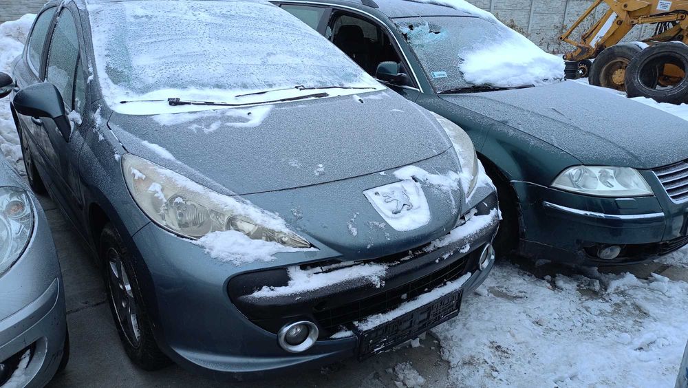 Peugeot 207 Zderzak Maska Błotnik Drzwi Lusterko Klapa Części
