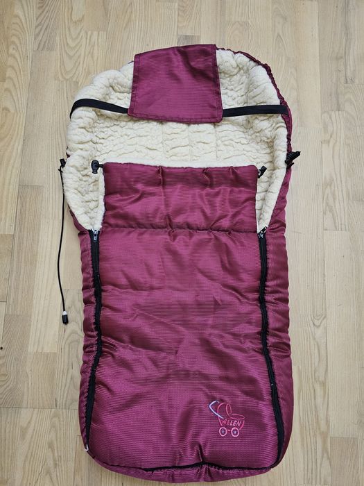 Конверт зимній на овчині в коляску / на санки