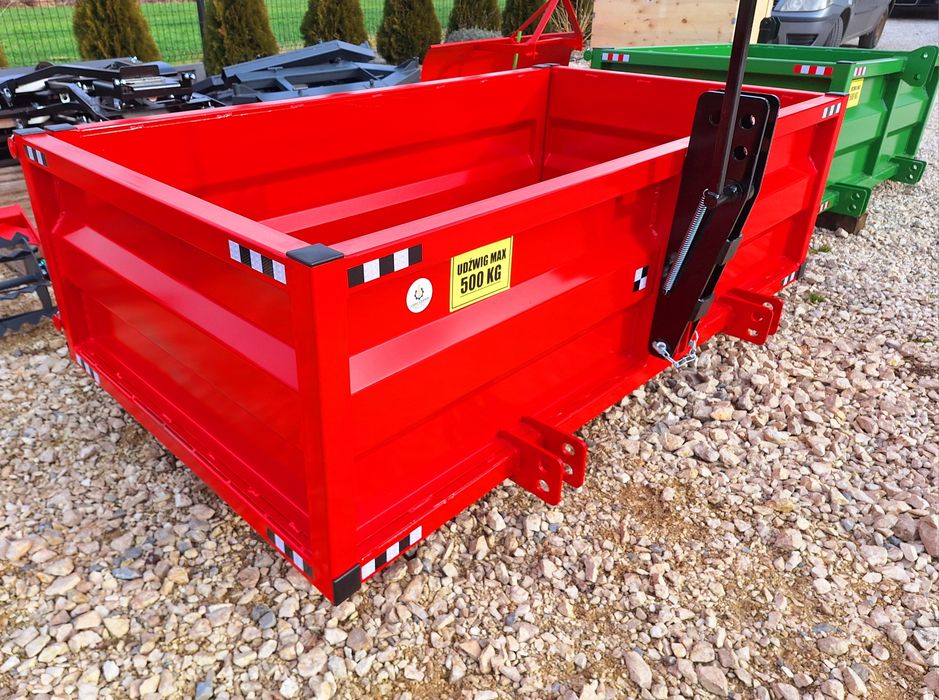Skrzynia transportowa skrzynia na TUZ do ciągników i minitraktorków