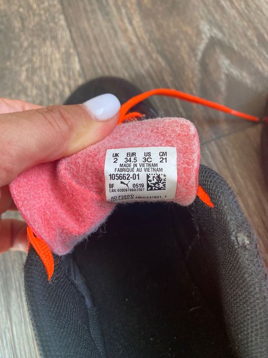 Сороконожки бутси футзалки puma one 34,5