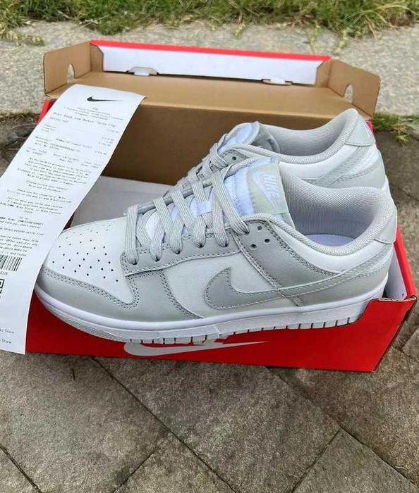 "Buty męskie Trampk" Nike_Dunk_Low_Grey_Fog R.40.5