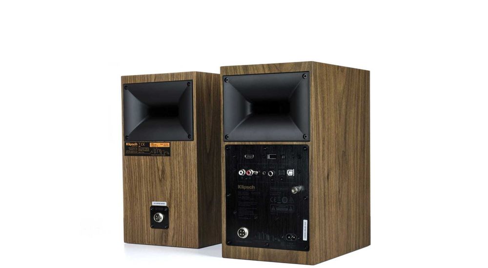 Kolumny aktywne Klipsch The Fives, orzech, czarne