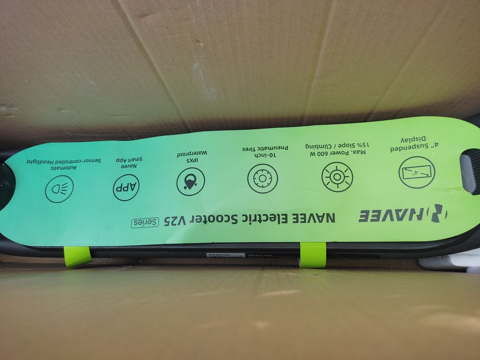 Hulajnoga elektryczna Navee V25i Pro 300W  bluetooth  EABS nowa
