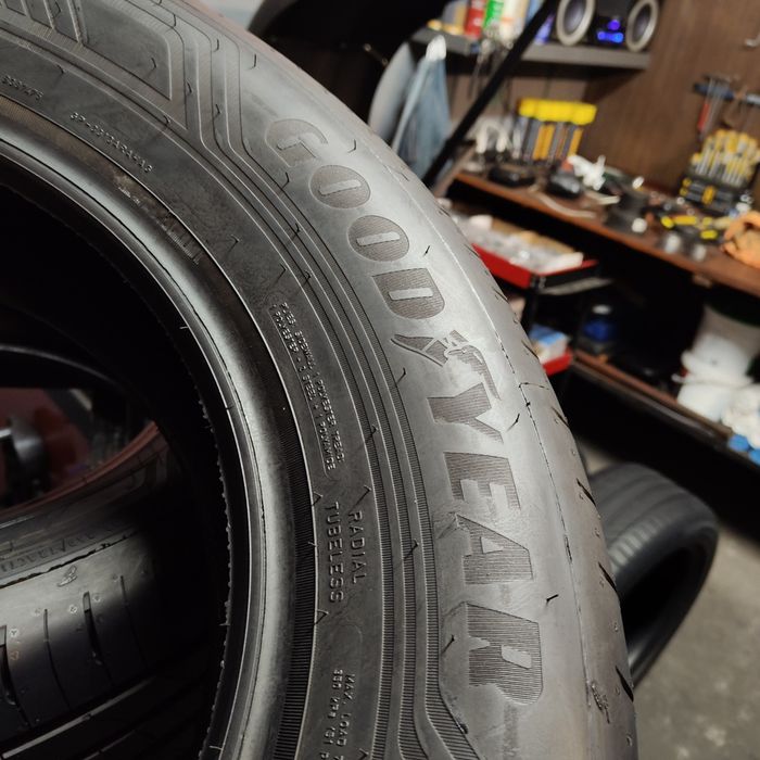 215/65/16 SUV Sprzedam komplet opon letnich Goodyear z 2025 roku