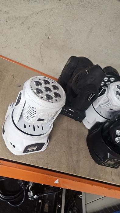 10 mini wash 90w DMX mais 2 picobeam30