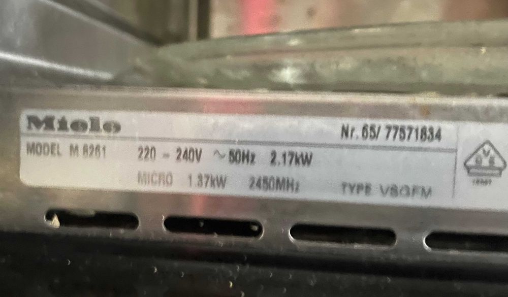 Microondas Miele com grill