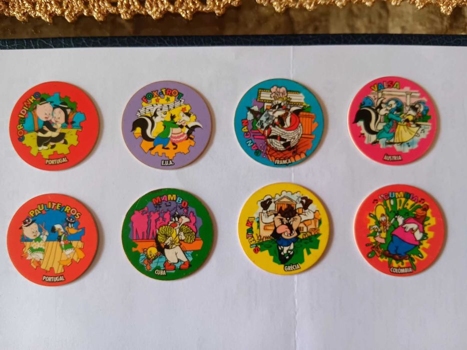 Lote TAZOS Antigos - Para colecionador
