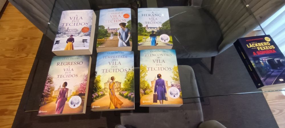 Livros - a Saga da Vila dos Tecidos