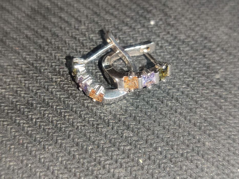 Серебряные серьги 925проба