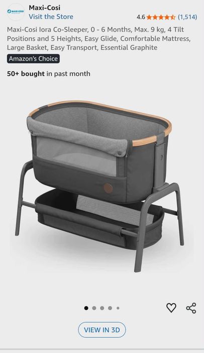 My Maxi-Cosi Iora Grey Bassinet – My Nighttime Savior!