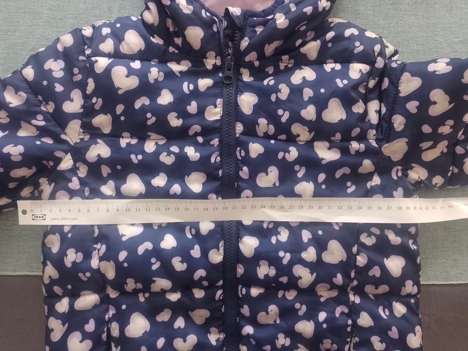 Zimowa kurtka dziewczęca Sinsay 134