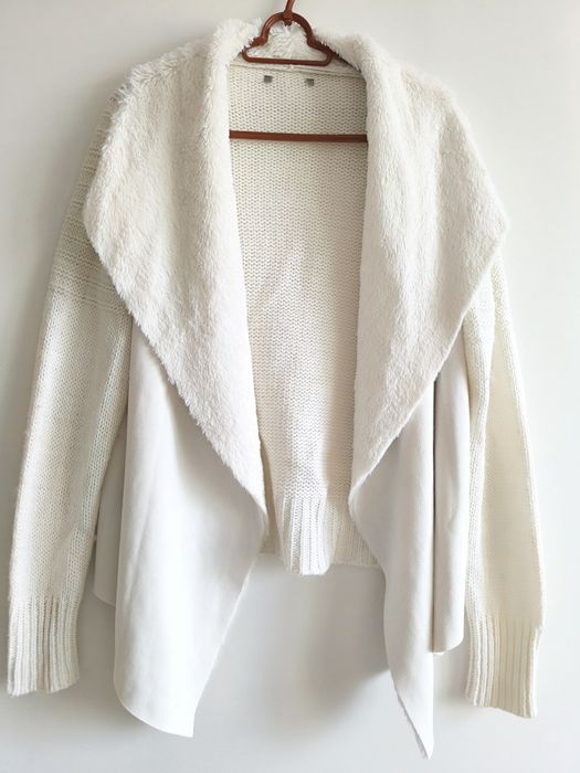 Kremowy sweter rozm 38