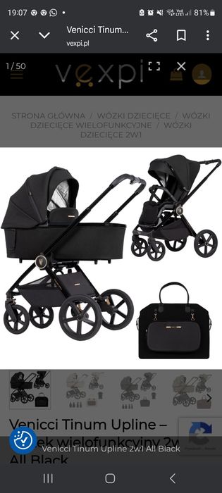 Venicci tinum upline 2w1
