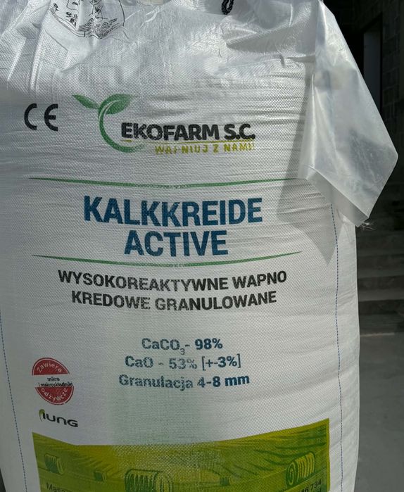 PRODUCENT: Wapno Granulowane Kredowe 98%Czarna Kreda Siarczan Magnezu Wapno z Magnezem
