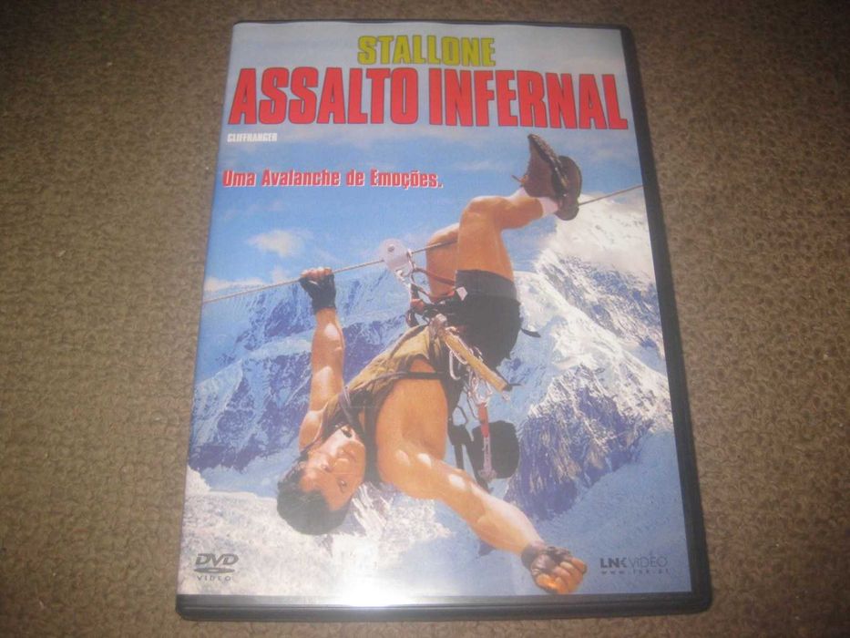 DVD "Assalto Infernal" com Sylvester Stallone