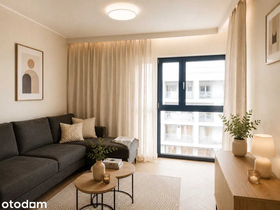 2 pokoje -Wysoki standard | Taras 10 m2 | Pierwszy najem| 0 % prowizji