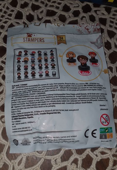 Carimbos Harry Potter (Hermione/Bellatrix) - Figuras para Venda/Troca