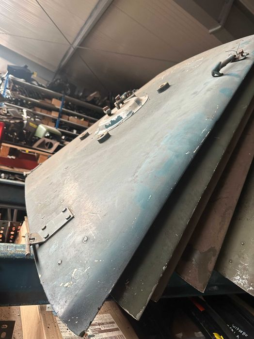 Land Rover Serie 3 Suporte roda suplente ou capo completo