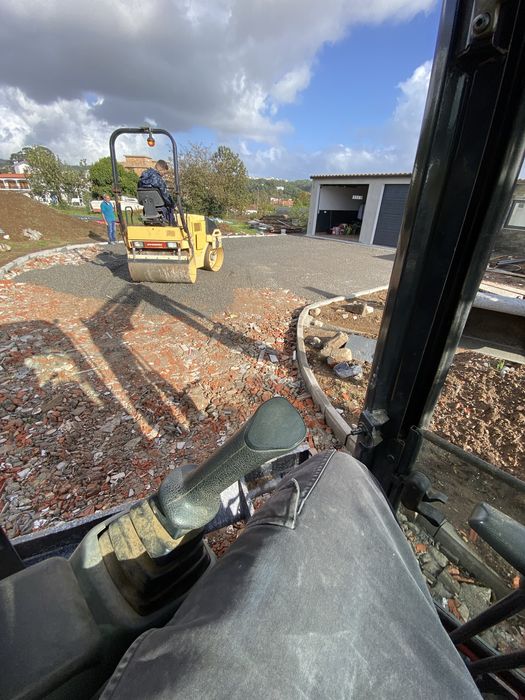 Pavimentos em betao.