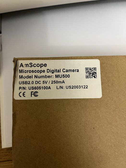 AmScope MU500 microscope camera